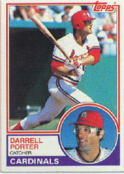 1983 Topps      103     Darrell Porter